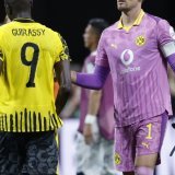 Serhou Guirassy et Gregor Kobel ont joué un rôle important KEYSTONE/EPA/ERIK S. LESSER